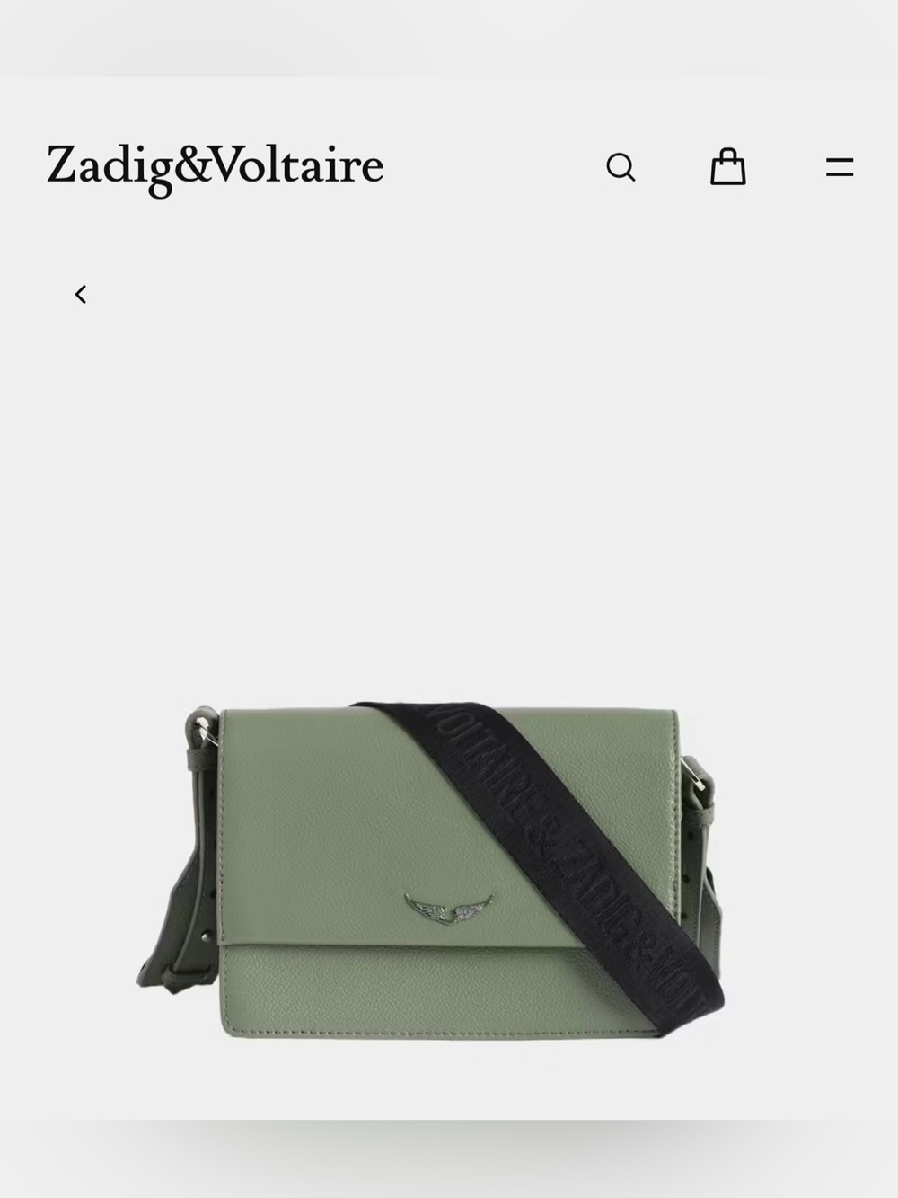 NWT Zadig & Voltaire Lolita Wings Bag